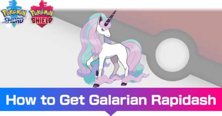 Rapidash Location, Learnset, and Evolution .